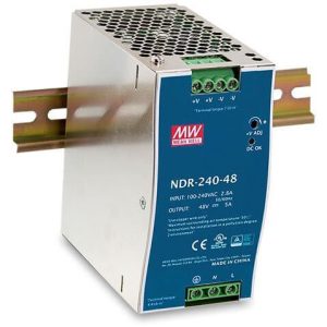 Alim 48V 240W pour Switch Indus, Format Rail-DIN - DIS-N240-48