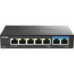 Switch 5 Ports Gigabit & 2 Ports Multi (2.5Gps) - DMS-107/E