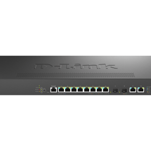Switch PoE L2+ 8 PoE 2,5GbE + 2 10Mul.GbE + 2 SFP+ - DMS-1250-12TP/E