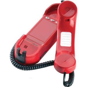 Téléphone d'urgence SIP 3 touches rouge - PAI50R