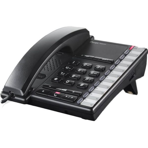 Téléphone analogique Premium 200 noir - PP200A
