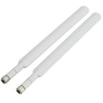 Lot 2 antennes LTE ext. blanches pour Vigor LTE - LTE ANTENNA-W