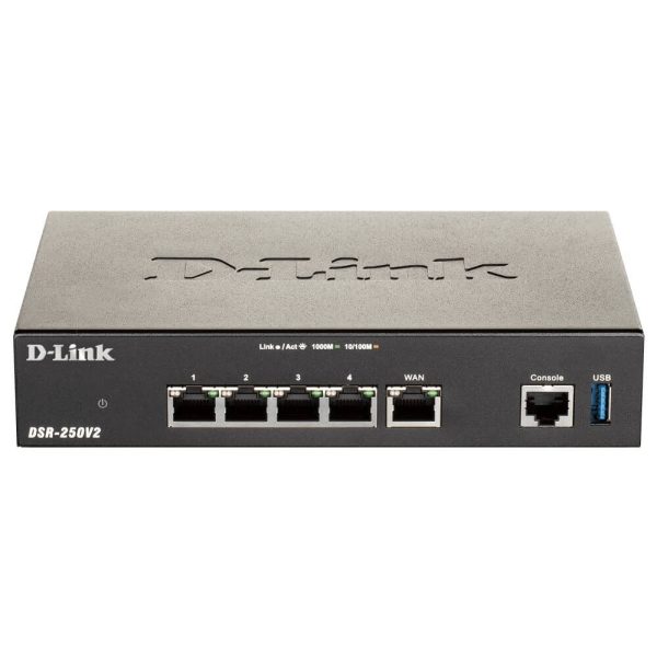 Routeur VPN de Services Unifiées Double WAN - DSR-250V2/E