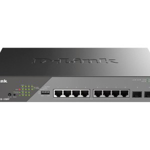 8 ports Giga PoEat dont 4 Longue Distance + 2 SFP - DSS-200G-10MP/E