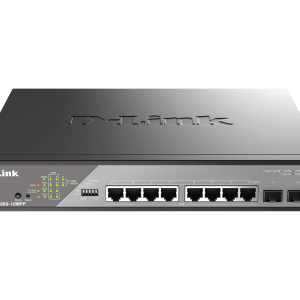 8 ports Giga PoEbt dont 8 Longue Distance + 4 SFP - DSS-200G-10MPP/E