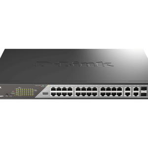 24 ports Giga PoEbt Longue Distance + 4 Combo - DSS-200G-28MPP/E