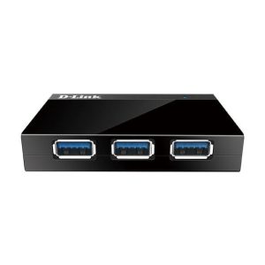 Hub USB 3.0 Quatre Ports SuperSpeed + Alim. - DUB-1340
