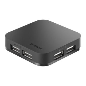 Hub USB 2.0 Externe 4 Ports (Alim. Externe) - DUB-H4