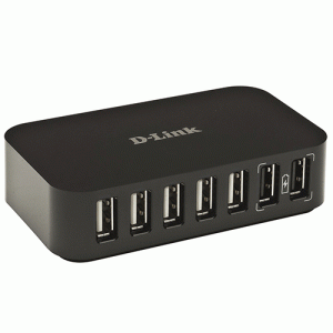 Hub USB 2.0 Externe 7 Ports (Alim. Externe) - DUB-H7