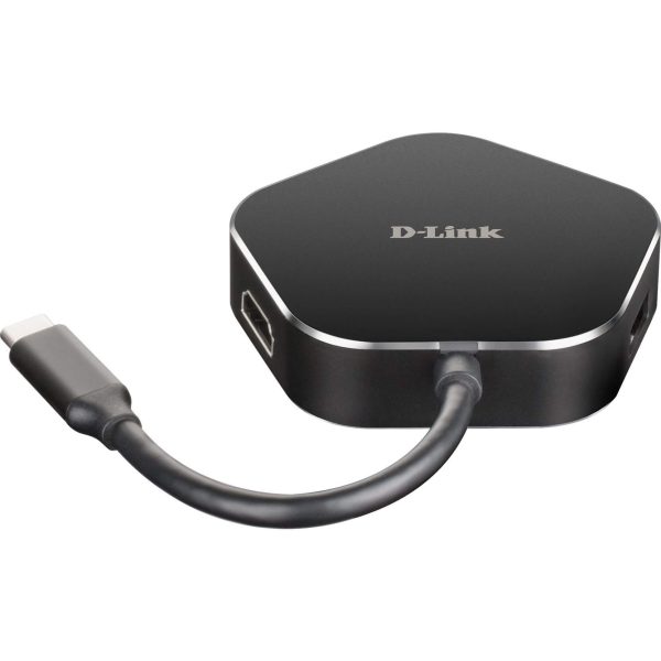 Hub USB-C 4-en-1 D-Link - DUB-M420