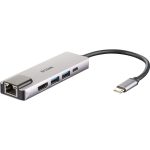 Hub USB-C 5-en-1 D-Link - DUB-M520