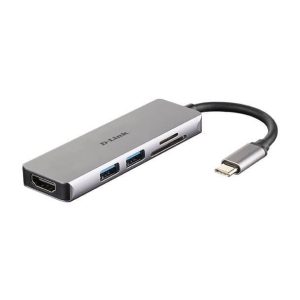 Hub USB-C 5-en-1 D-Link - DUB-M530