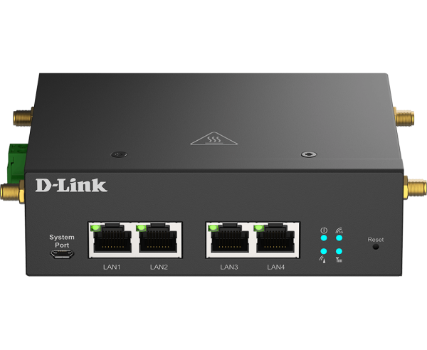 Routeur M2M Indus. 5G NR - 4 Ant. - Double SIM - DWM-314-G
