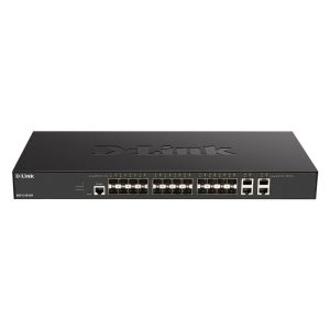 SMART+ L2+ 24 Ports SFP+ + 4 Ports 10G Cuivre - DXS-1210-28S