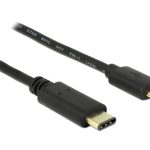 Câble USB 2.0 A Type C Mâle /Micro USB B Mâle 2m - 83334