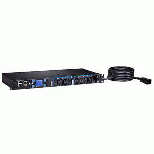 ePDU Metered Input 1U (C20 16A 1P) 8xC13 - EMIH28