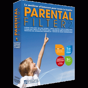 Filtrage Parental 2 Edition profils 3 PC 1 an Box - B-FPF02-8W