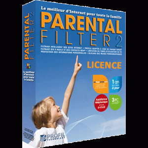 Filtrage Parental 2 Edition profils 3 PC 1 an Lic. - T-FPF02-8W