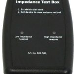 Impedance test box
