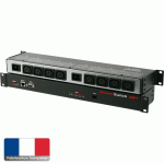 ePowerSwitch rackable 2x4 sorties IEC master 2x16A - EPS-8M+32