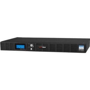 Onduleur ligne intéractive 1000VA 1U +carte réseau - ELITEVALUESN1000ELCDRM1U