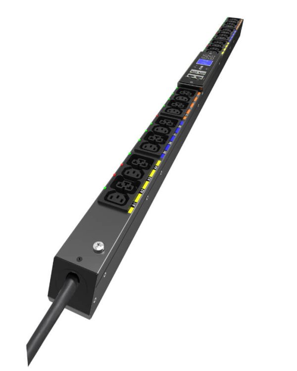 PDU G4 Switched 0U 309 16A 3P 12xC13,12xC39 - EVSWF316A
