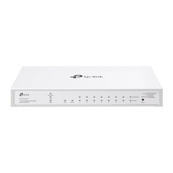 Switch Festa 8 ports Giga POEat (61W) + 2 SFP - FESTA FS310GP