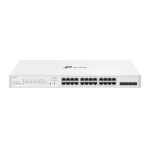 Switch Festa 19" avec 24 ports POEat 250W et 4 SFP - FESTA FS328GP