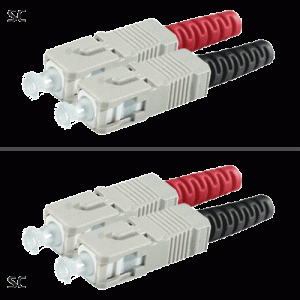 Jarretière OM1 SC/UPC Duplex Classic 10m - EO500110-10