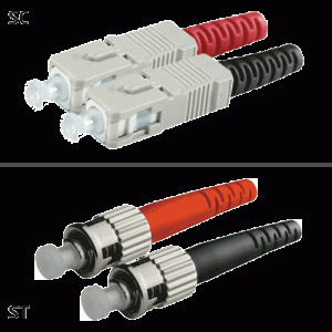 Jarretière OM1 SC/UPC ST/UPC Duplex Classic 1m - EO500111-1