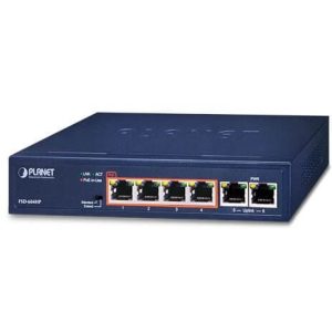 Switch 6 ports 100Mbits 4xPoE at - FSD-604HP