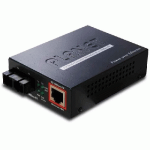 Transceiver 100Base Tx/100Base Fx SC 15Km + inj Po - FTP-802S15