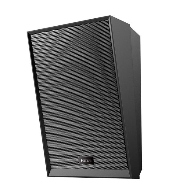 Diffuseur audio SIP mural bi-direction. A212 noir - A212 BLACK