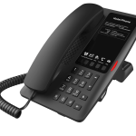 Téléphone SIP H4-Hotel 2 comptes SIP noir - H4-BLACK