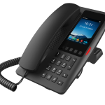 Téléphone SIP H6W-Hotel 2 comptes SIP noir - H6W-BLACK