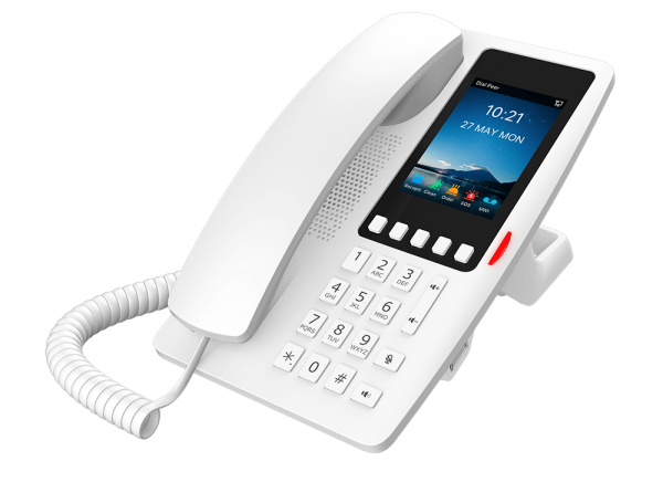 Téléphone SIP H6W-Hotel 2 comptes SIP blanc - H6W-WHITE