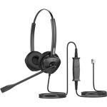 Fanvil Casque HT302 QD + RJ9 binaural - HT302 QD