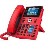 Téléphone SIP X5U PoE spécial Red - X5U-RED V2