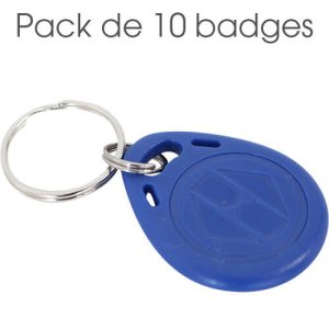 Pack de 10 badges RFID pour GDS37xx -