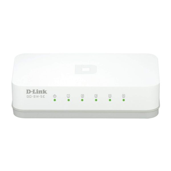 Switch 5 Ports 10/100Mbps Format desktop - GO-SW-5E