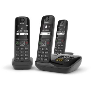 Téléphone Répondeur DECT Gigaset AS690A + 2 AS690 - GIGASET AS690A TRIO