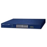 Switch Websmart 19" 16 ports Giga PoE +2 xSFP 240W - GS-2210-16P2S