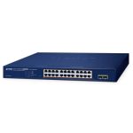 Switch Websmart 19" 24 ports Giga PoE +2 xSFP 260W - GS-2210-24P2S