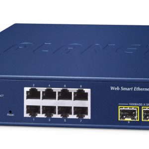 Switch Websmart 8 ports Giga + 2 x SFP - GS-2210-8T2S