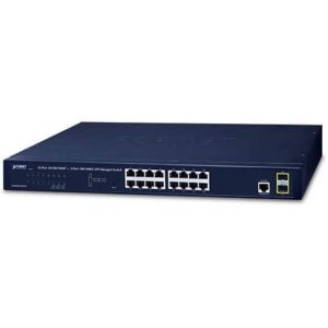 Switch 19" L2 16 ports Giga 2xSFP - GS-4210-16T2S