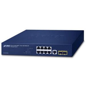 Switch 19" L2 8 ports Giga 2xSFP - GS-4210-8T2S