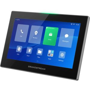 Ecran intercom d'intérieur 7" couleur 6 SIP noir - GSC3575
