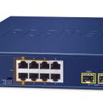 Switch 19" 8 ports Giga PoE bt 180W 2xSFP - GSD-1022UP