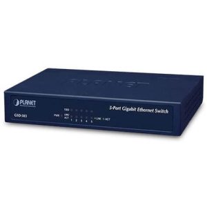 Switch desktop 5 ports Giga metal - GSD-503