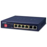 Switch desktop 6 ports dont 4 PoE at 55W - GSD-604HP